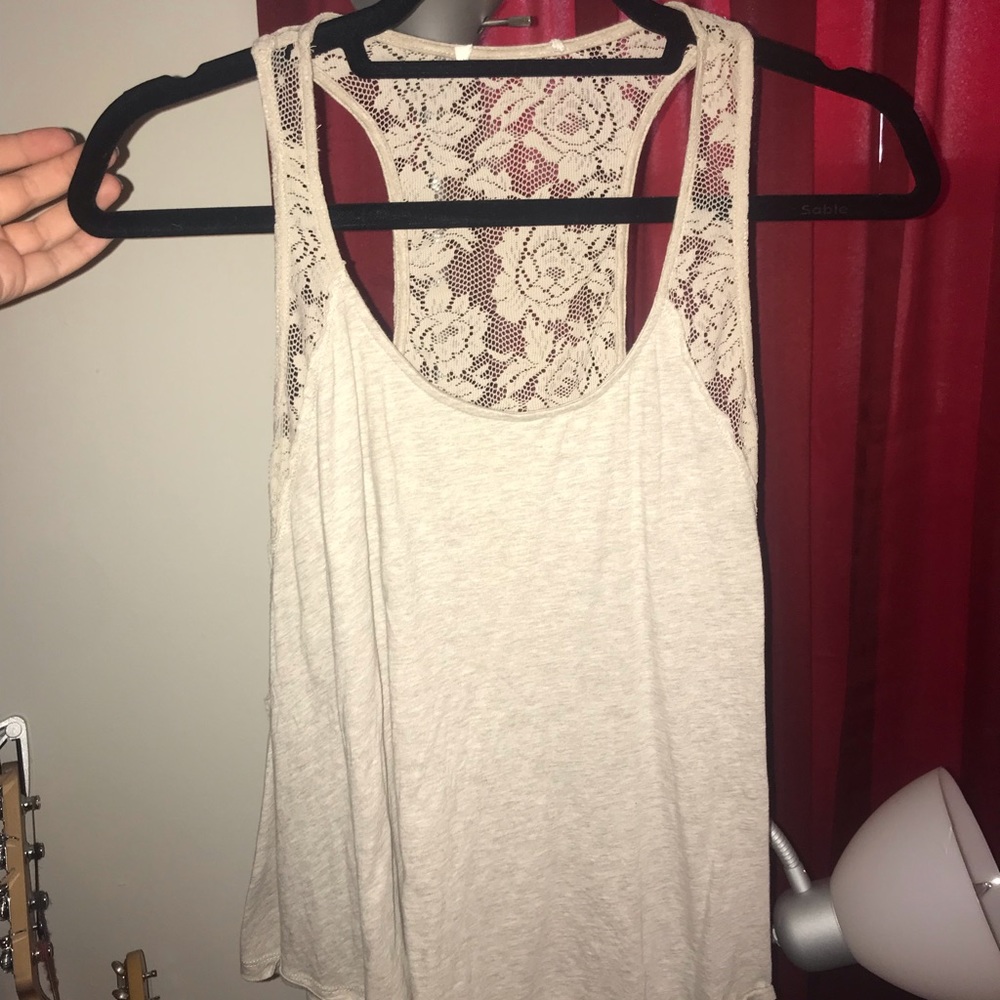 Off-White Racerback Tank
